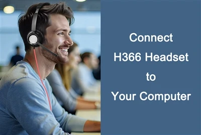 Hoe u de nieuwe Bee H366 USB Office-headsets op uw computer aansluit
